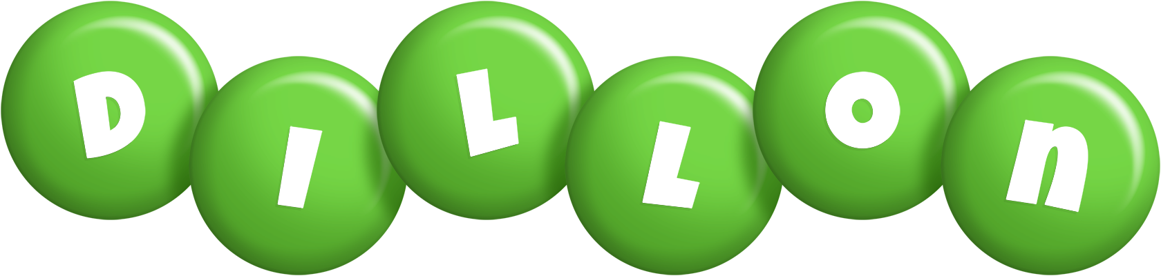 Dillon candy-green logo