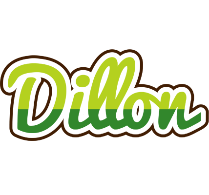 Dillon golfing logo