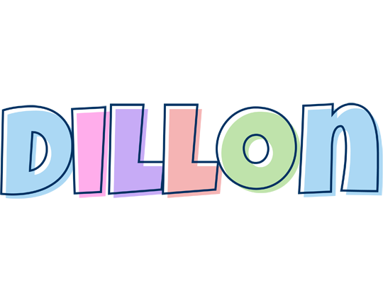Dillon pastel logo