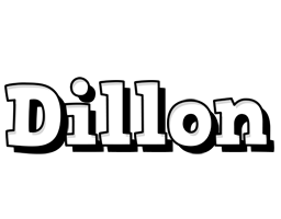 Dillon snowing logo