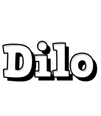 Dilo snowing logo