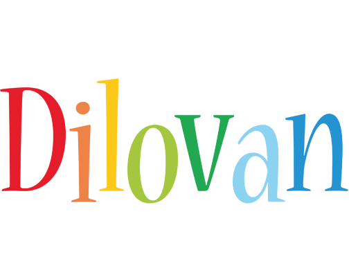 Dilovan birthday logo