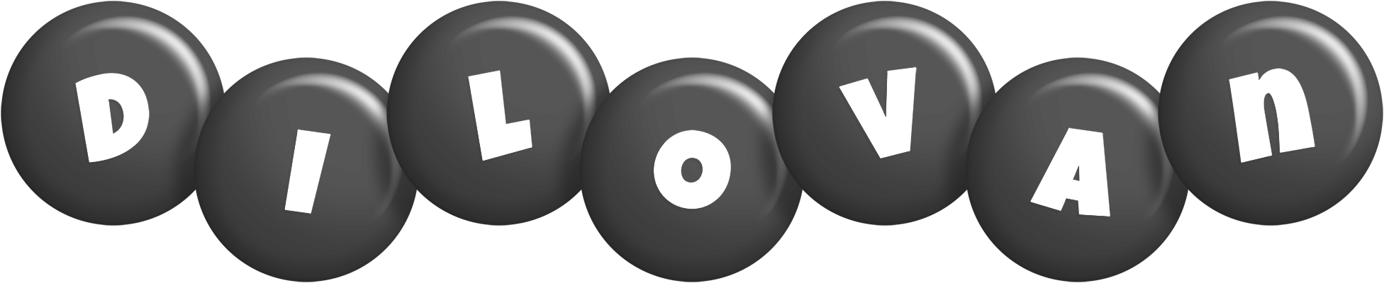 Dilovan candy-black logo