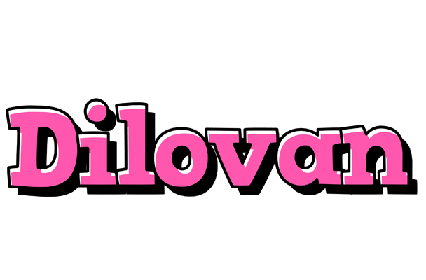 Dilovan girlish logo