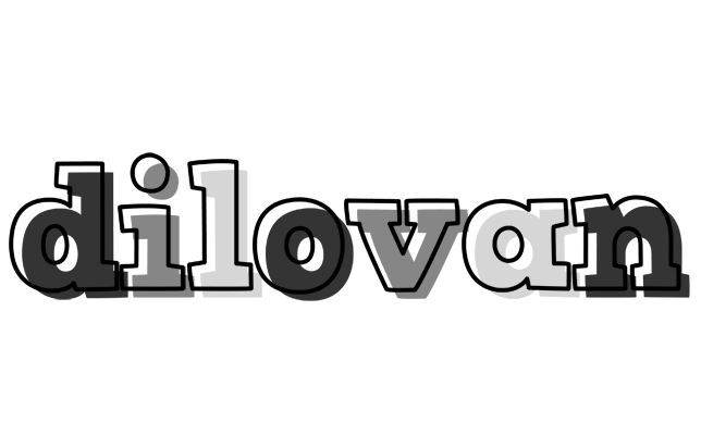 Dilovan night logo