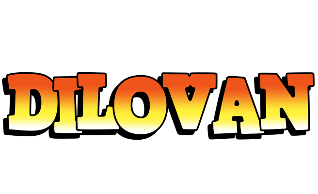 Dilovan sunset logo