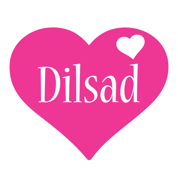 Dilsad love-heart logo