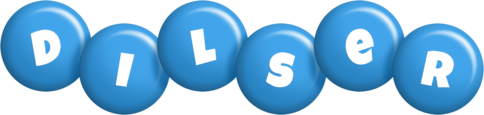 Dilser candy-blue logo