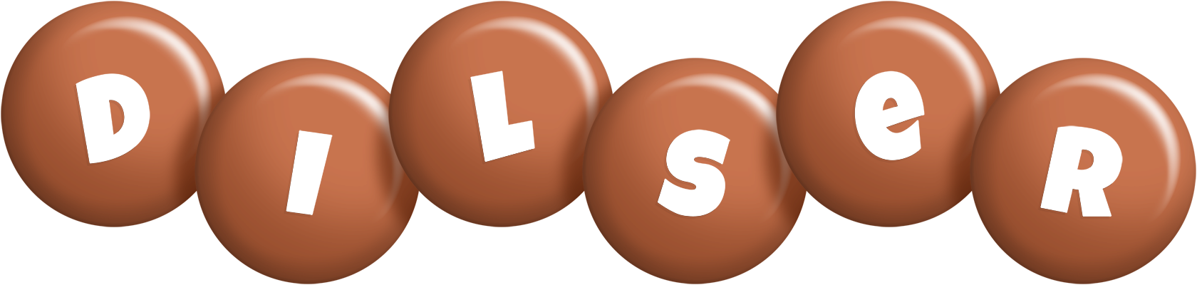 Dilser candy-brown logo