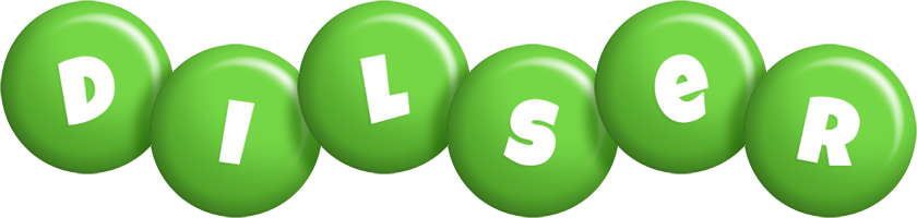 Dilser candy-green logo