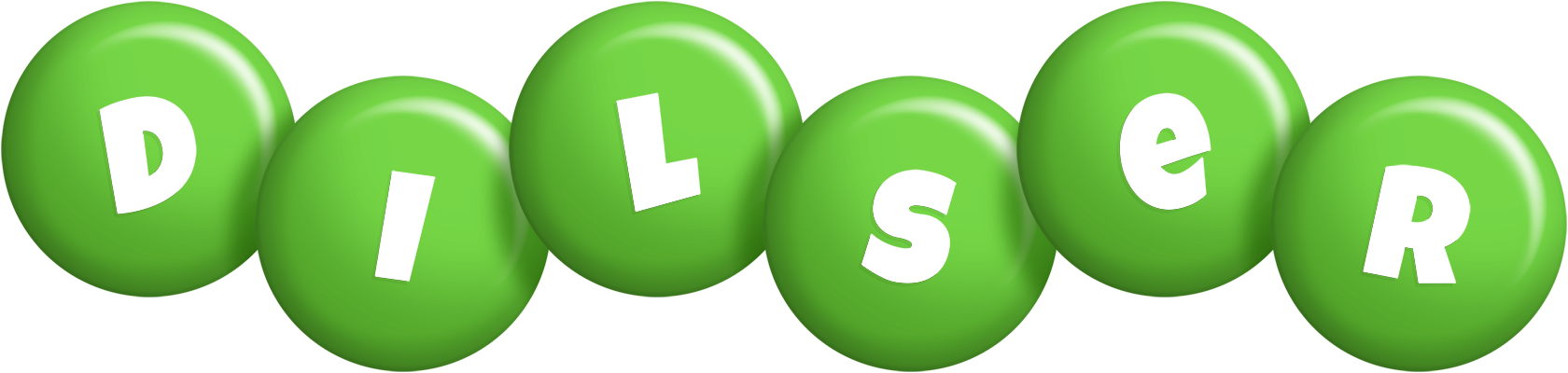 Dilser candy-green logo