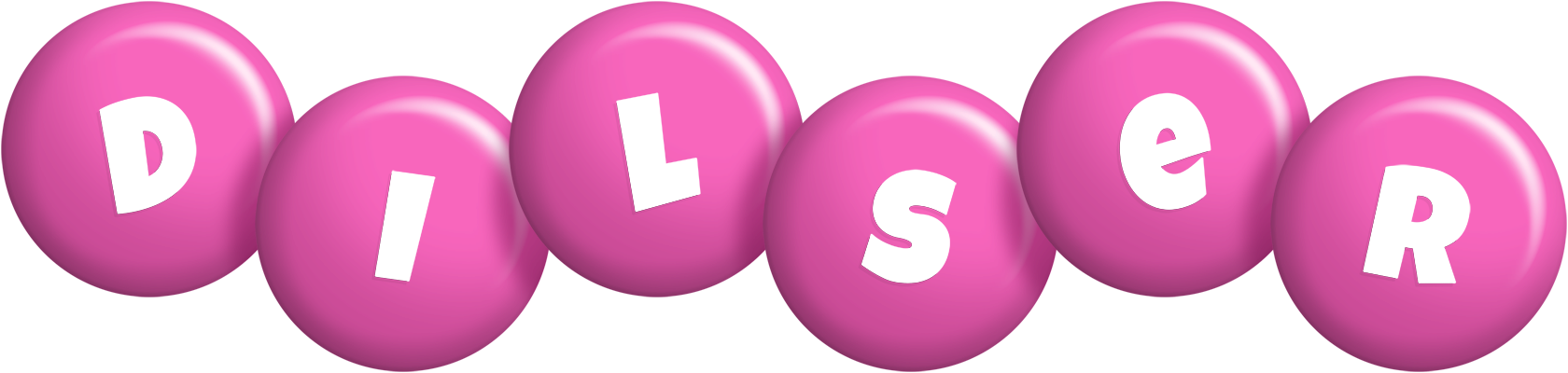 Dilser candy-pink logo