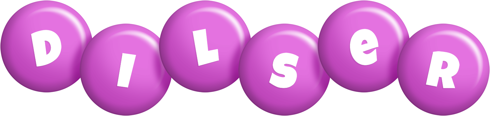 Dilser candy-purple logo