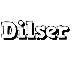 Dilser snowing logo