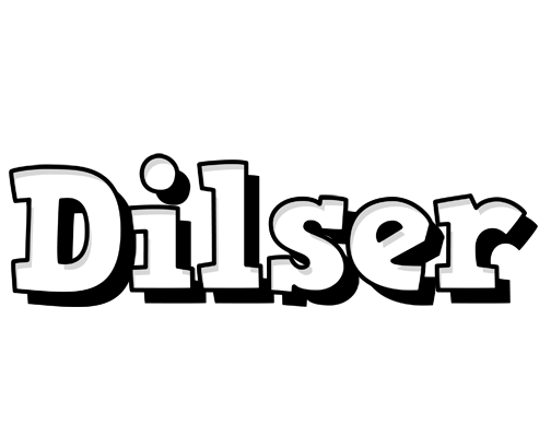 Dilser snowing logo