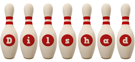 Dilshad bowling-pin logo