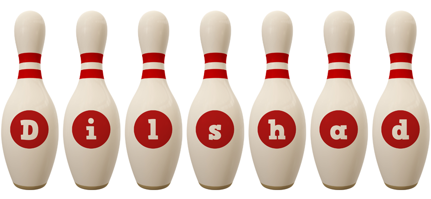 Dilshad bowling-pin logo
