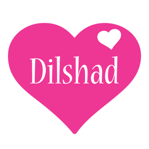 Dilshad love-heart logo