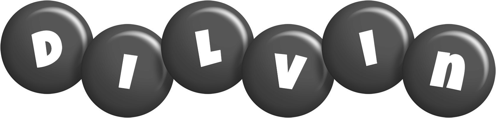 Dilvin candy-black logo