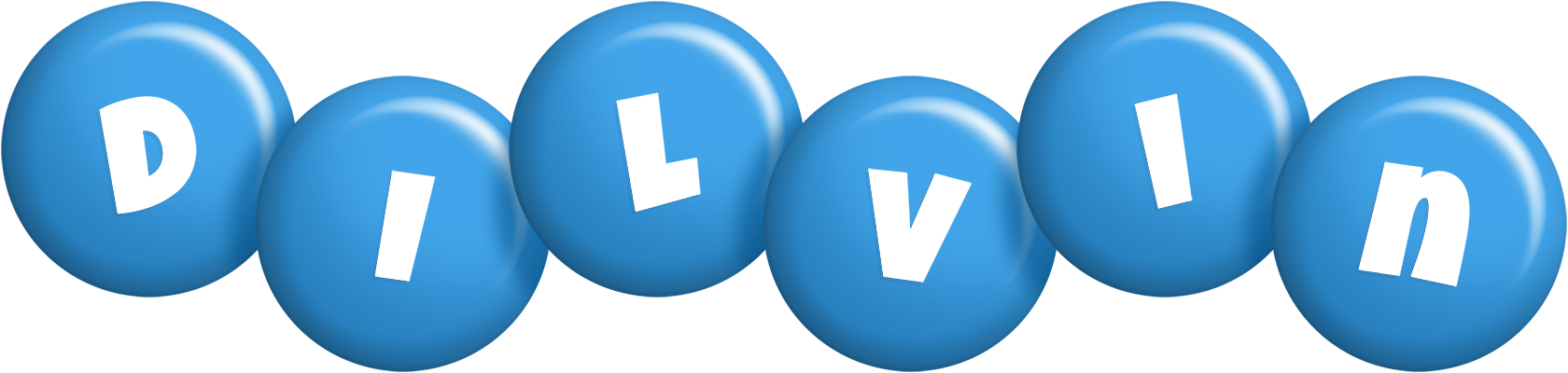 Dilvin candy-blue logo