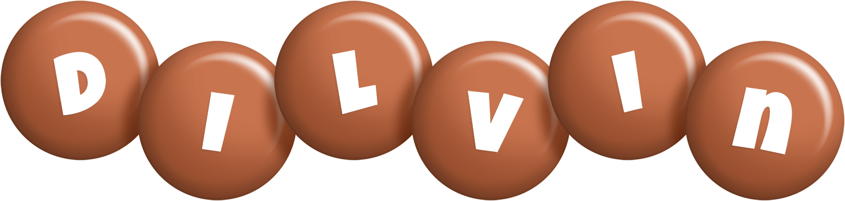 Dilvin candy-brown logo
