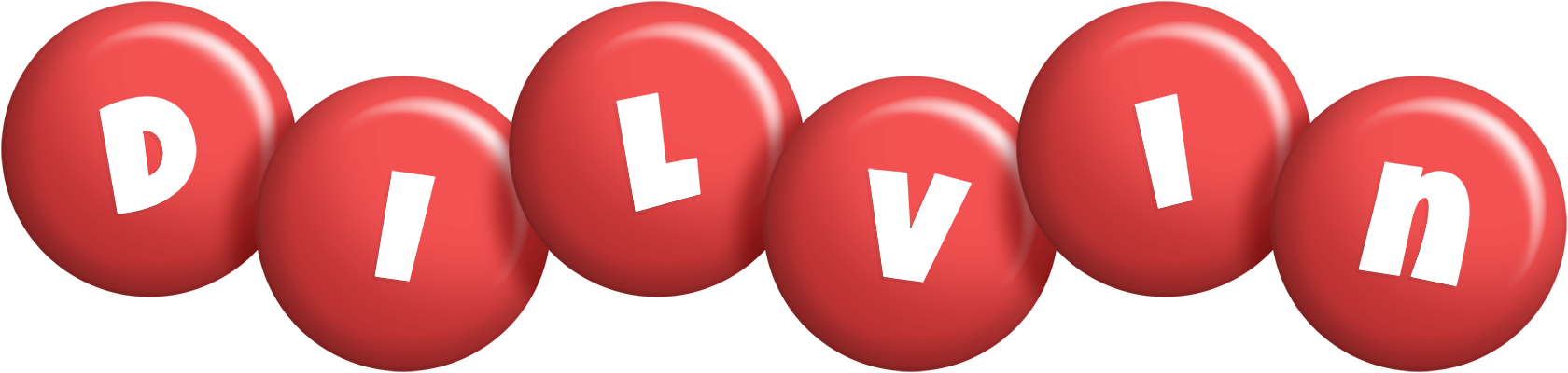 Dilvin candy-red logo