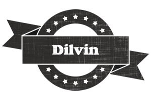 Dilvin grunge logo