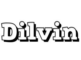 Dilvin snowing logo