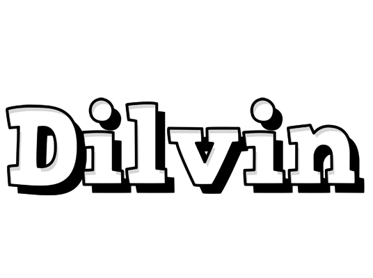 Dilvin snowing logo