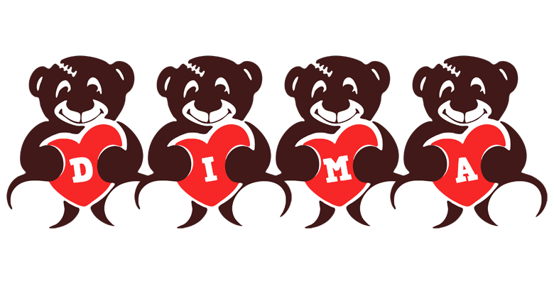 Dima bear logo