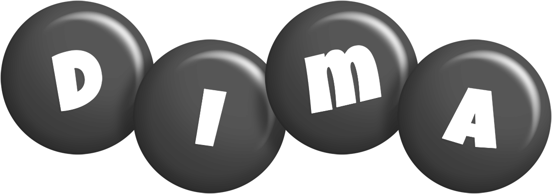 Dima candy-black logo