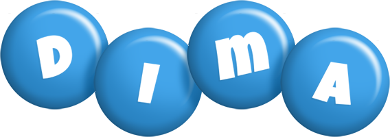 Dima candy-blue logo
