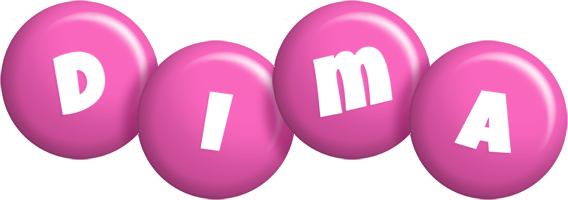 Dima candy-pink logo