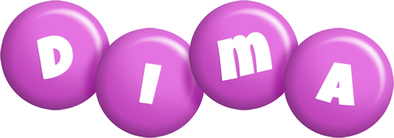 Dima candy-purple logo