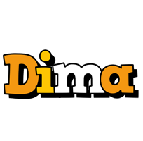 Dima cartoon logo