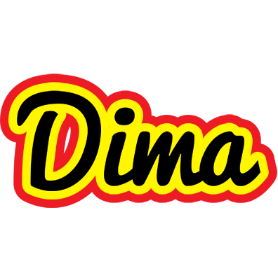 Dima flaming logo