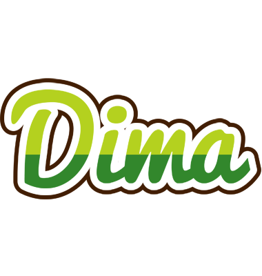Dima golfing logo