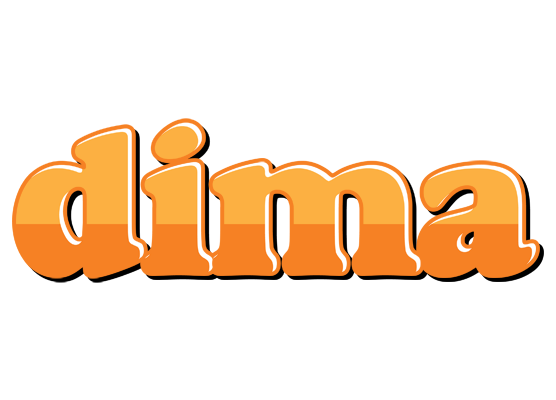 Dima orange logo