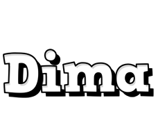 Dima snowing logo