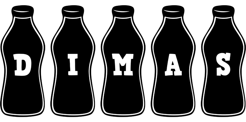 Dimas bottle logo