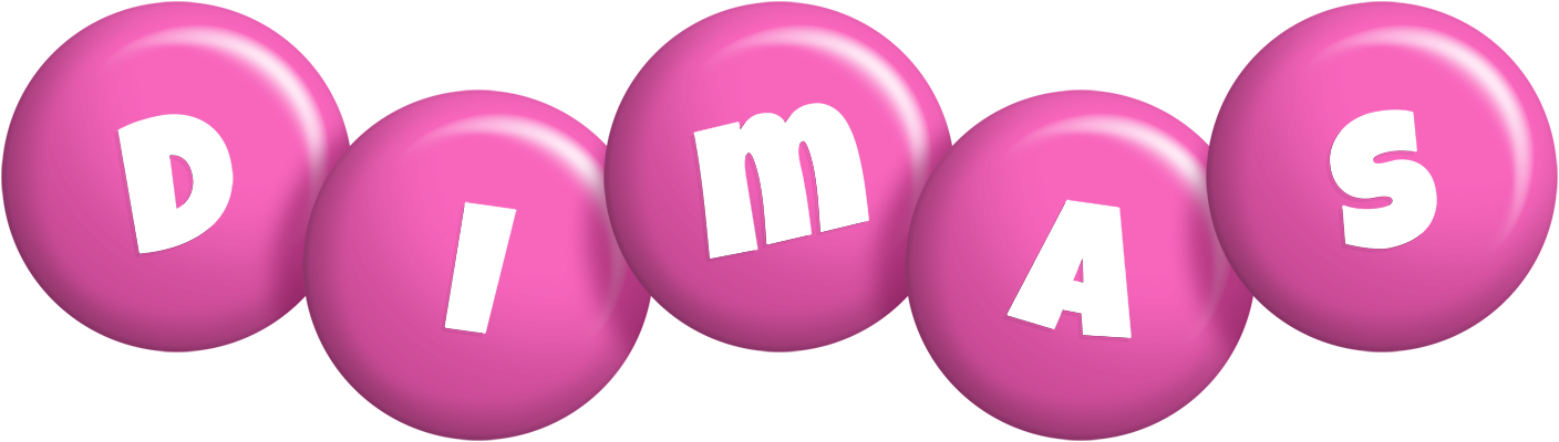 Dimas candy-pink logo
