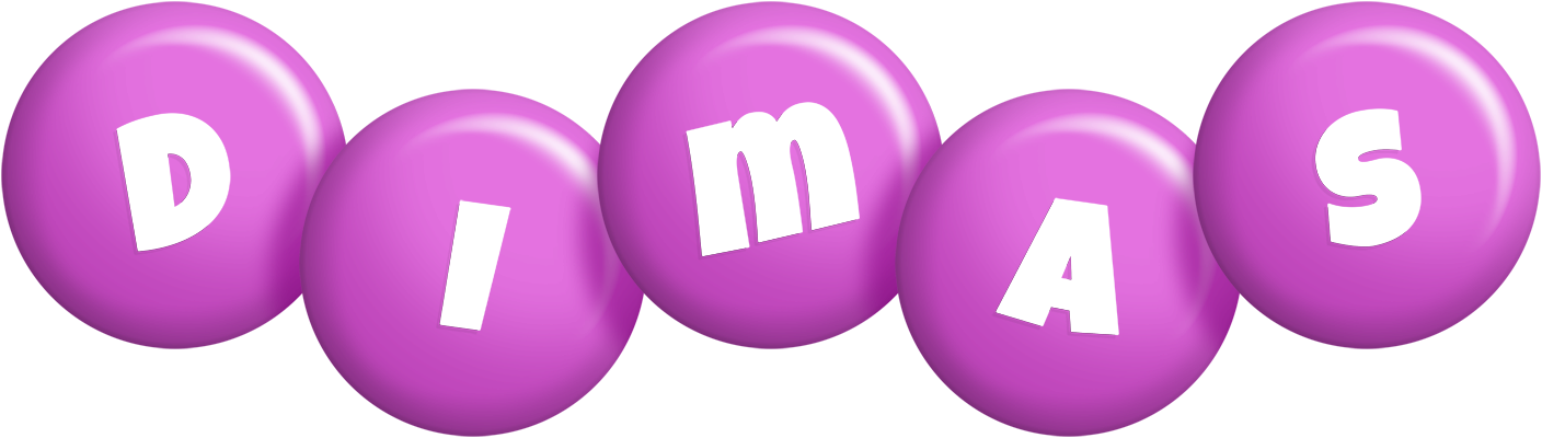 Dimas candy-purple logo