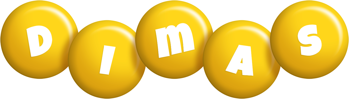 Dimas candy-yellow logo