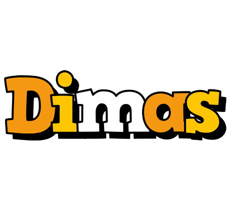 Dimas cartoon logo