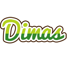 Dimas golfing logo