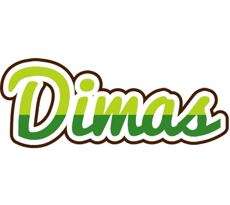 Dimas golfing logo