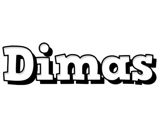 Dimas snowing logo