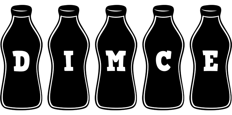 Dimce bottle logo