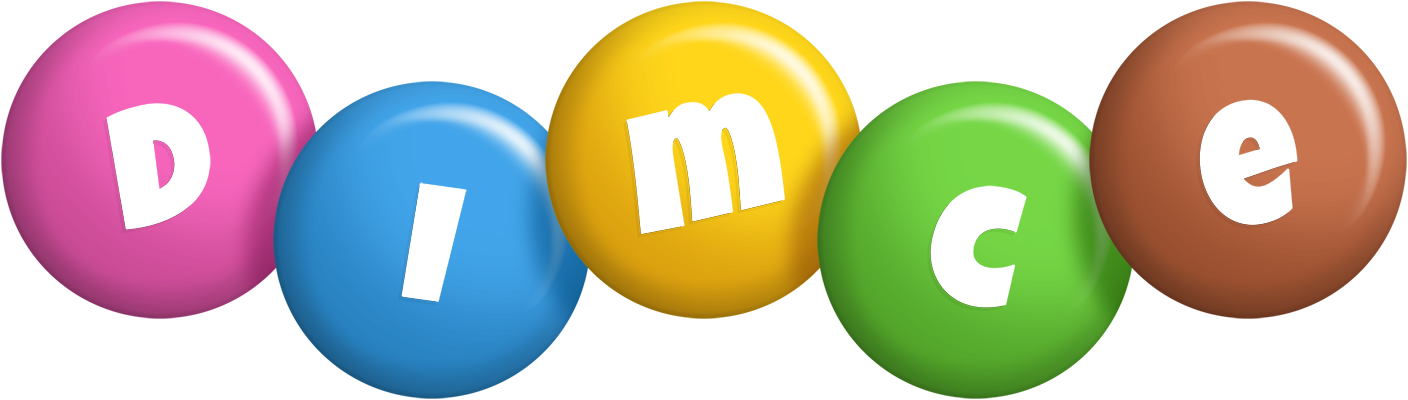 Dimce candy logo