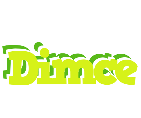 Dimce citrus logo